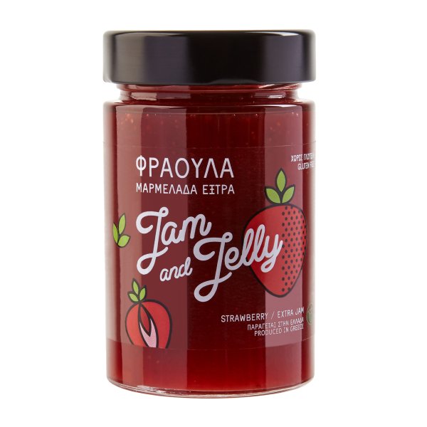 Jam and Jelly Μαρμελάδα Έξτρα Φράουλα