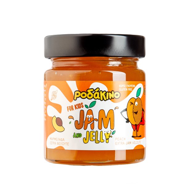 Jam and Jelly for Kids Μαρμελάδα Έξτρα Βελουτέ Ροδάκινο